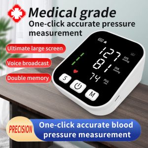 Smart Digital Wrist Blood Pressure Monitor Automatic BP Monitor