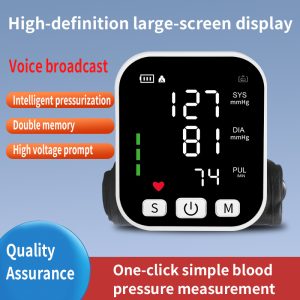 Smart Digital Wrist Blood Pressure Monitor Automatic BP Monitor