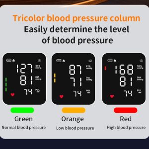 Smart Digital Wrist Blood Pressure Monitor Automatic BP Monitor